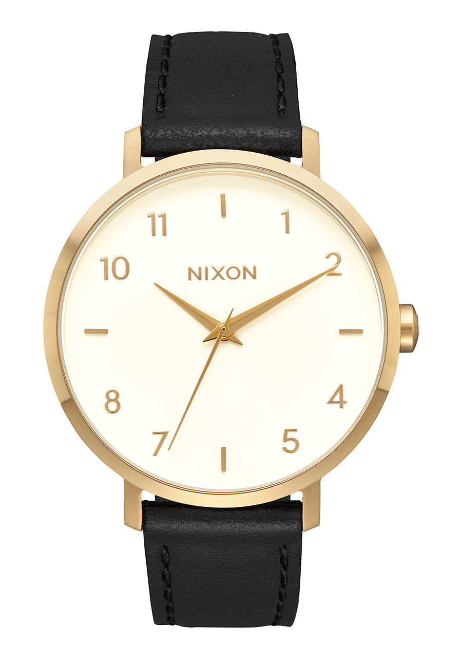 Arrow Leather - Gold / Cream / Black View 1