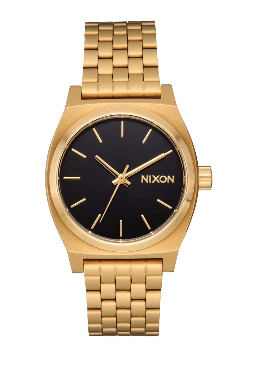 Medium Time Teller - Gold / Black / Gold View 1