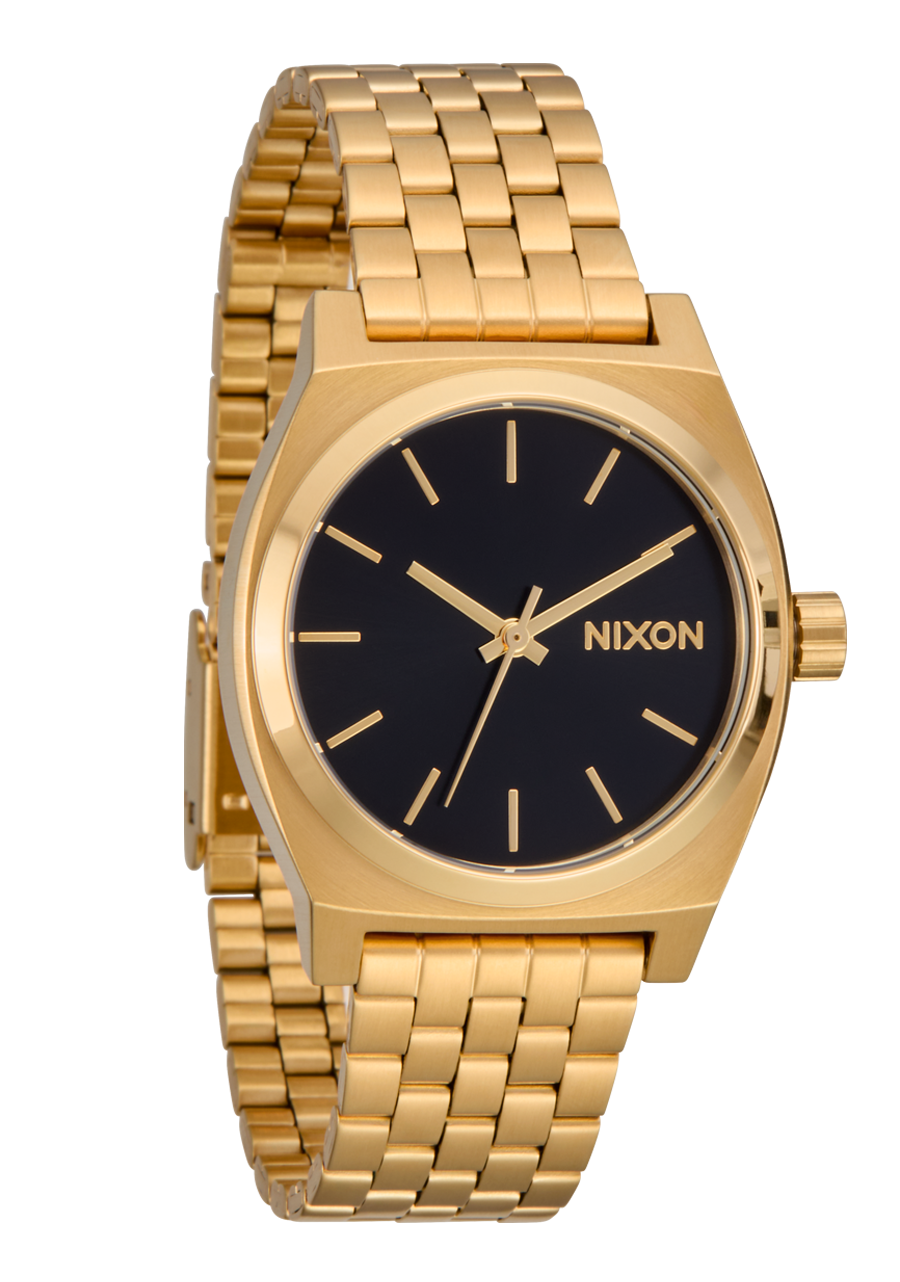 Medium Time Teller - Gold / Black / Gold View 2