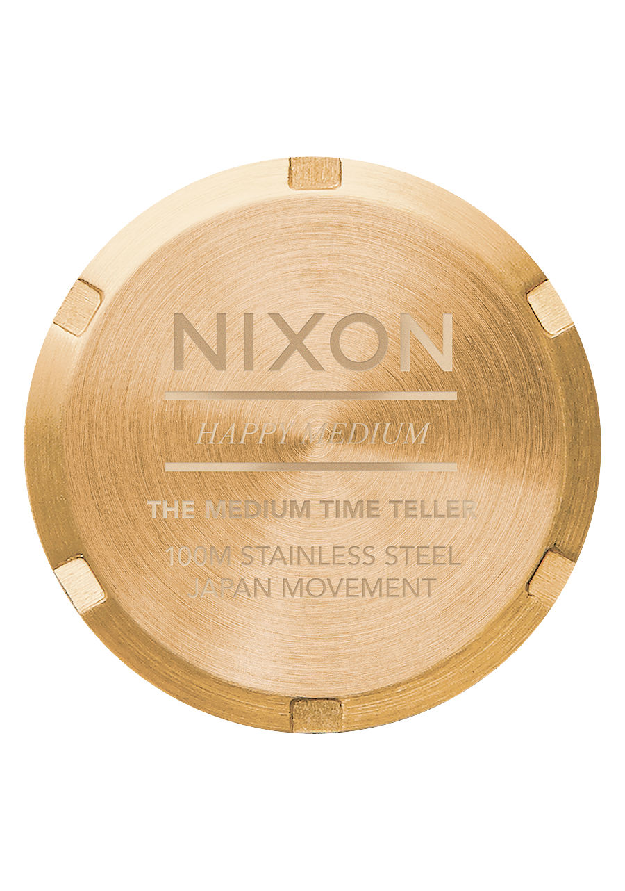Medium Time Teller - Gold / Black / Gold View 5