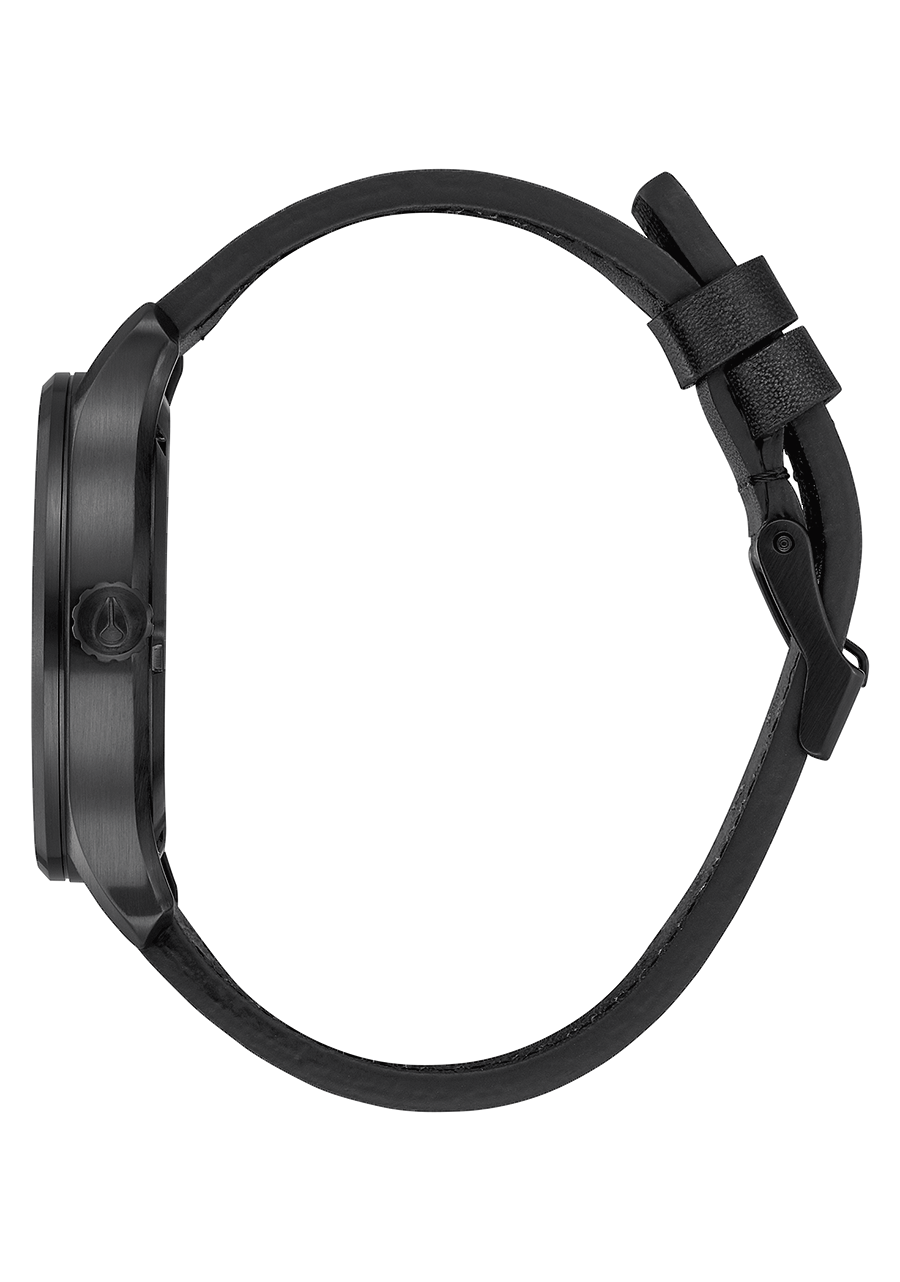 Patrol Leather - Black / Silver / Black View 2