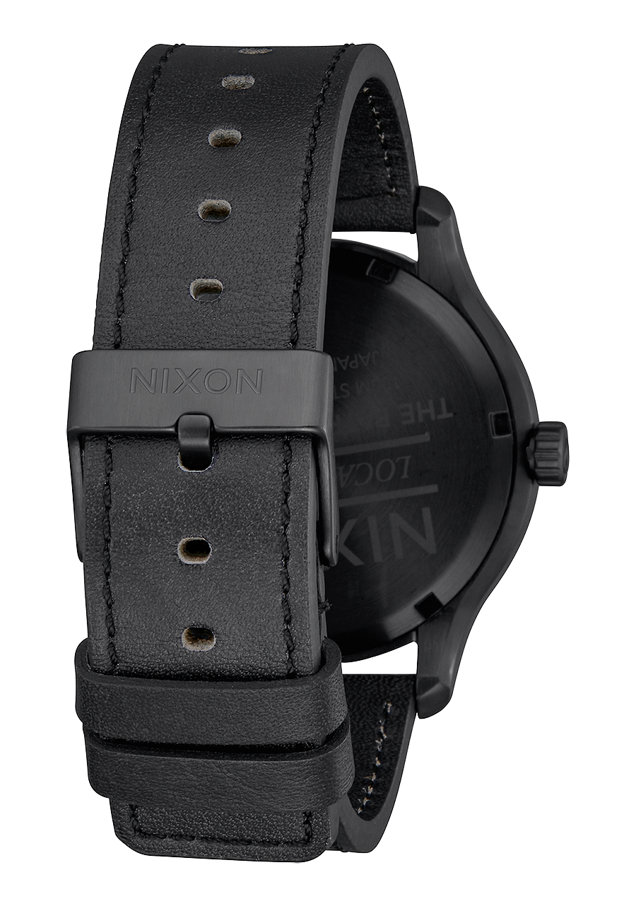 Patrol Leather - Black / Silver / Black View 3