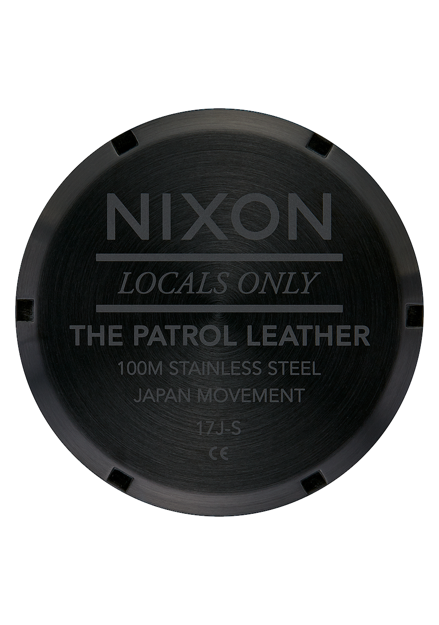 Patrol Leather - Black / Silver / Black View 4