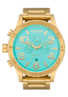 51-30 Chrono - Or / Turquoise / Or
