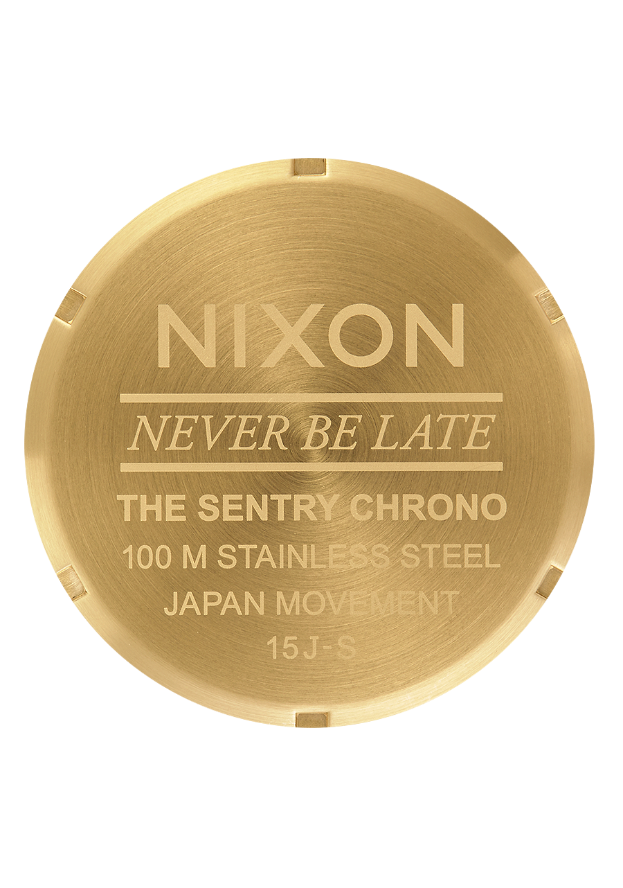 Sentry Chrono - Gold / Blue Sunray View 5