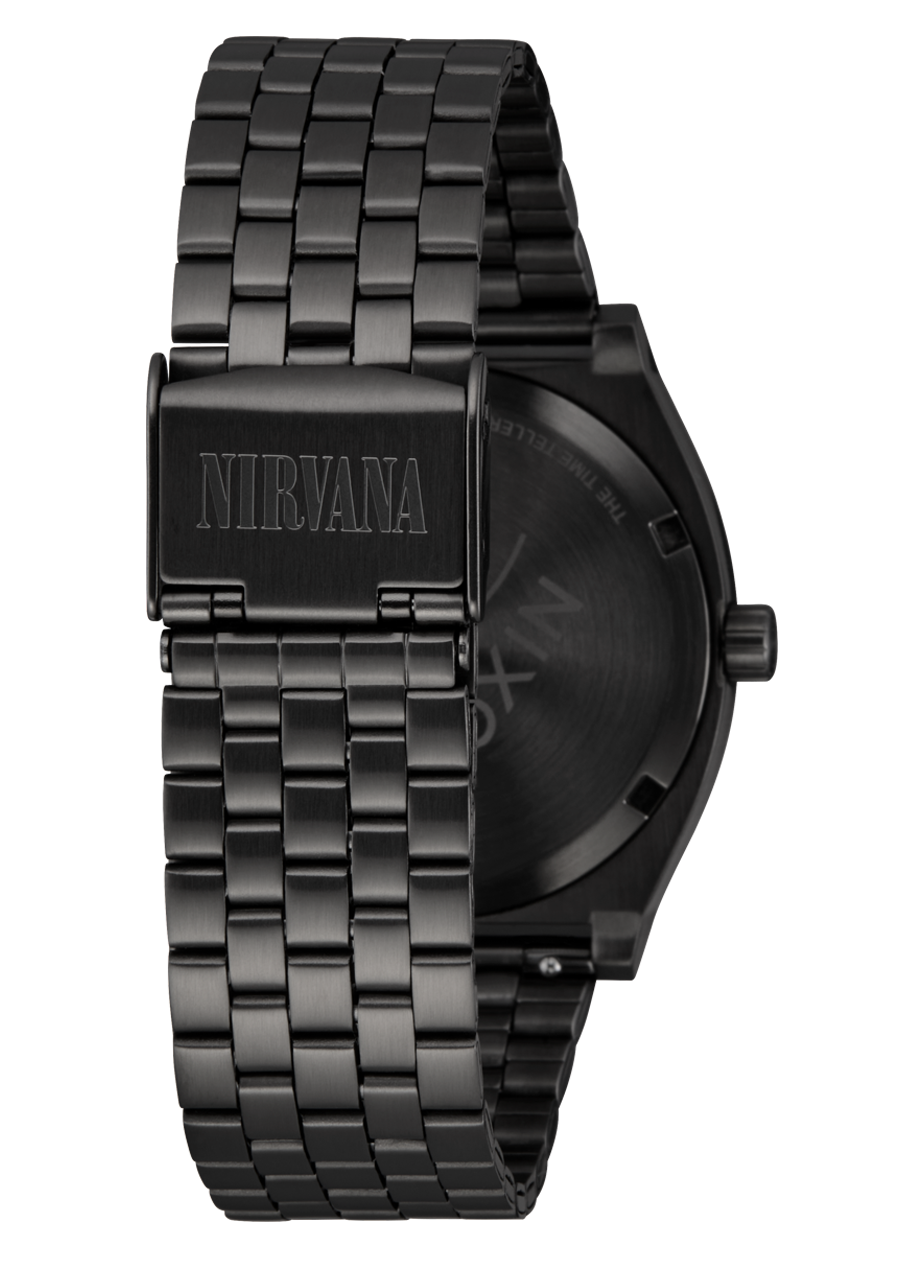 Nirvana Time Teller - Black Nirvana Smiley Face View 4