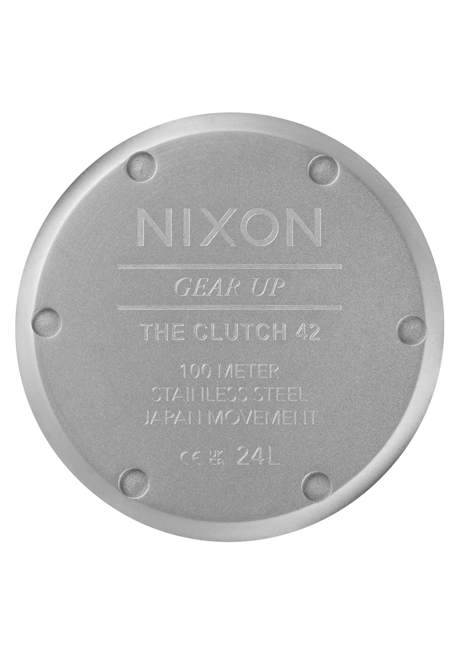 Clutch 42 - Matte Silver / Thyme View 5