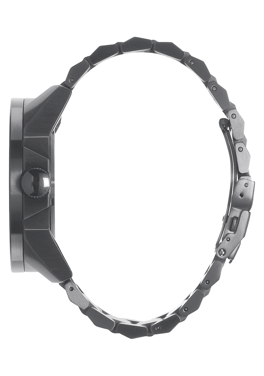 Corporal Stainless Steel - Black / Gunmetal / Lime View 2