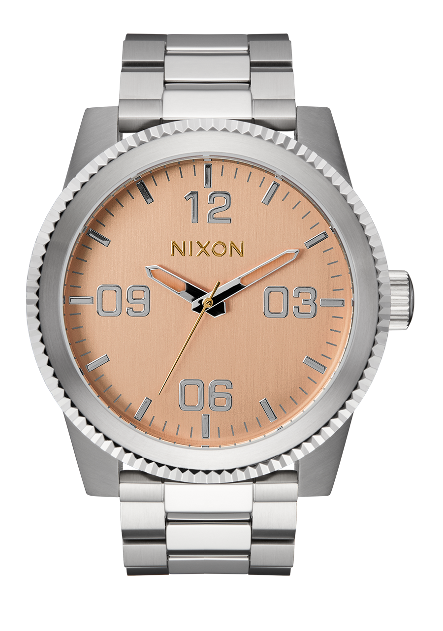 Corporal Stainless Steel - Silver / Coral View 1