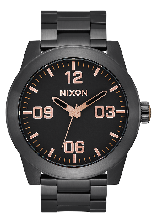 Corporal Stainless Steel - Noir uni / or rose