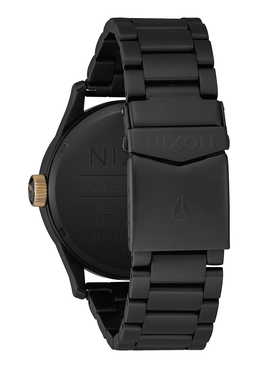 Sentry Stainless Steel - Matte Black / Gold View 3