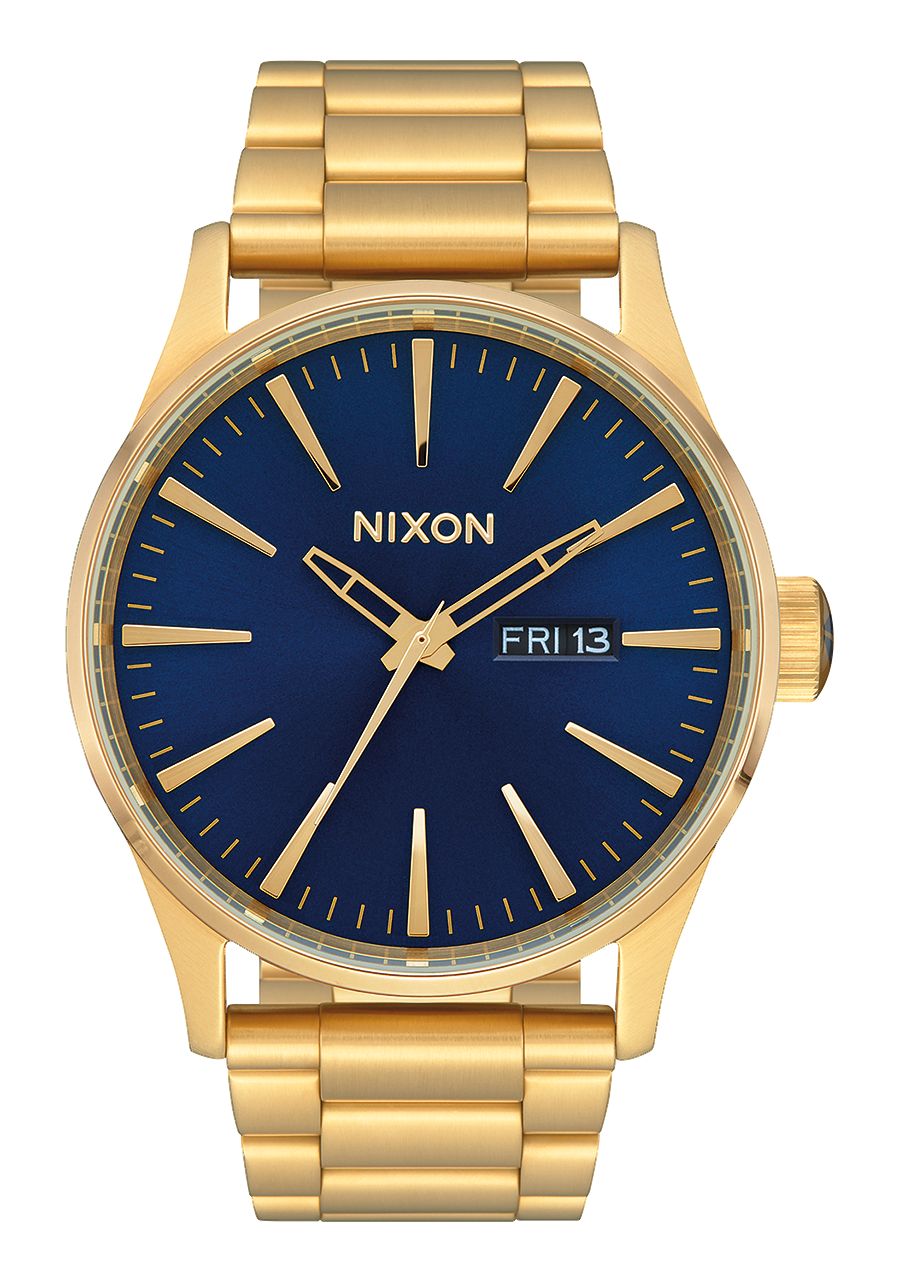 Sentry Stainless Steel - Gold / Blue Sunray / Gold View 1