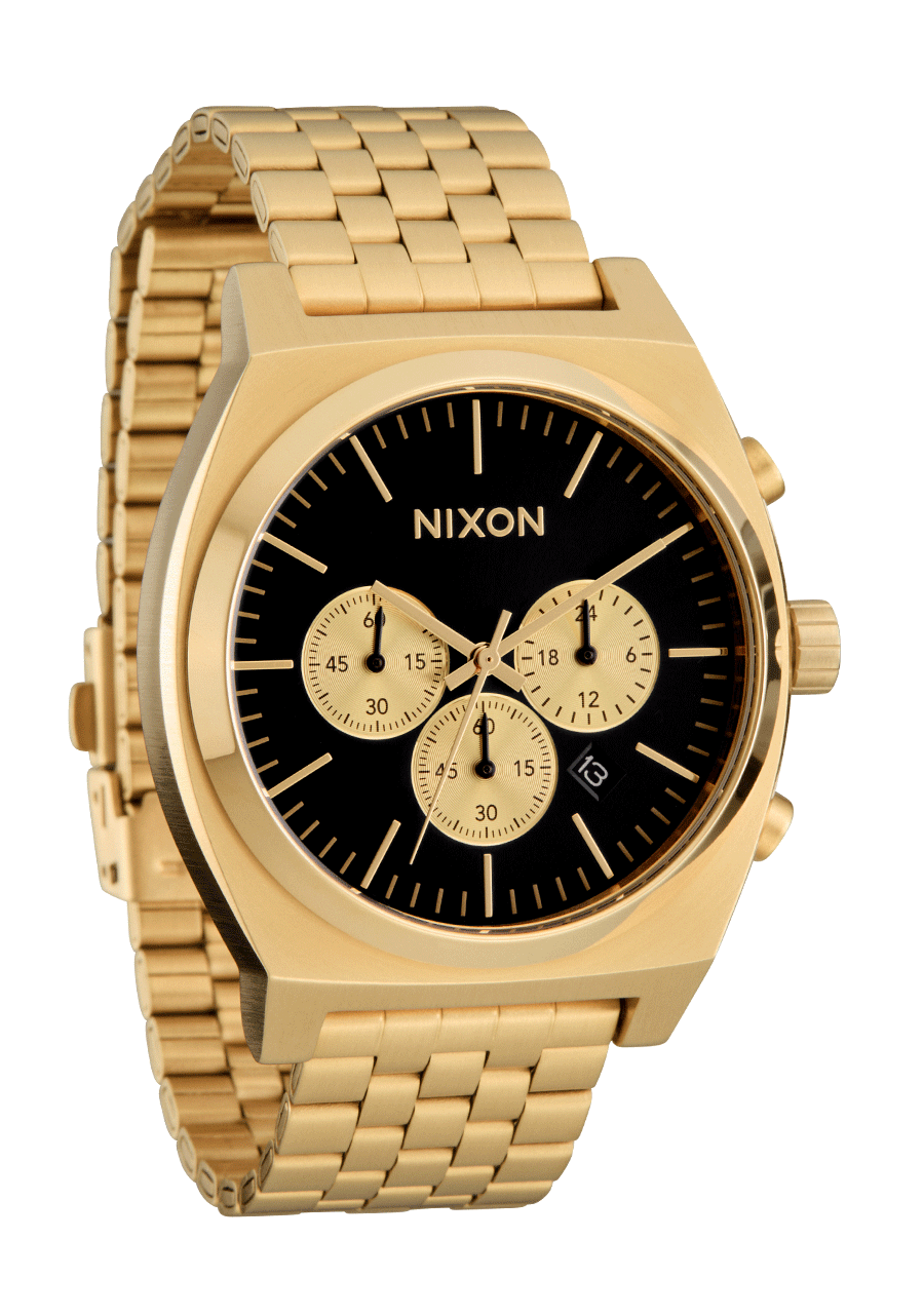 Time Teller Chrono - Gold / Black / Gold View 2