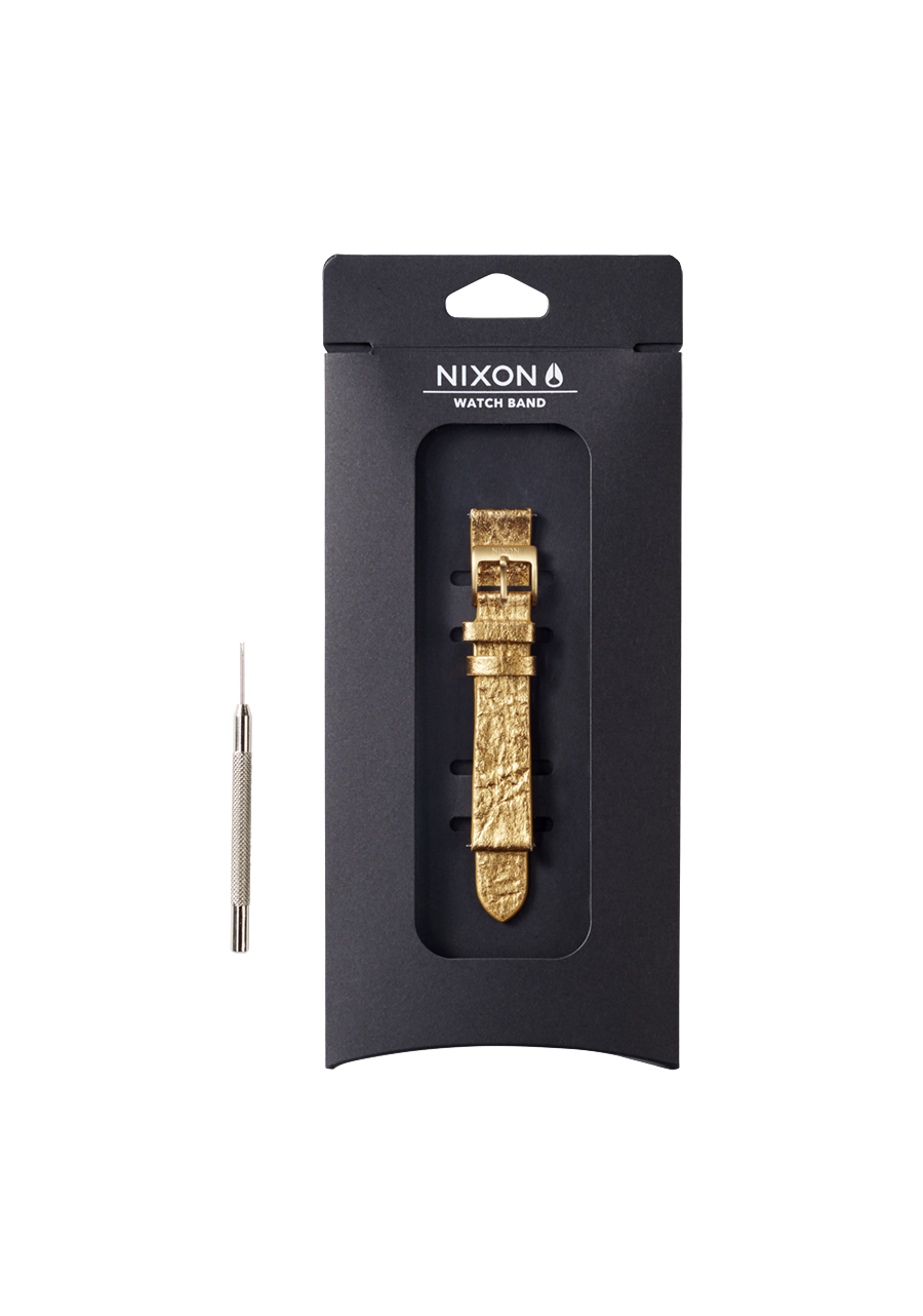 16mm Veg Tanned Leather Band - Vert olive View 3