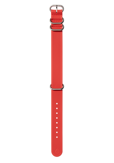 20mm FKM Rubber One Piece Band - Flamme
