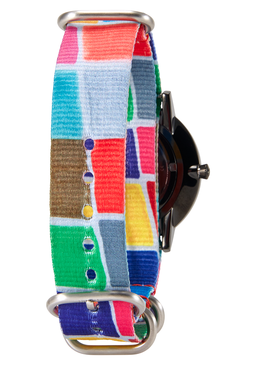 20mm Recycled One Piece Band - Bleu carrelage de piscine View 5