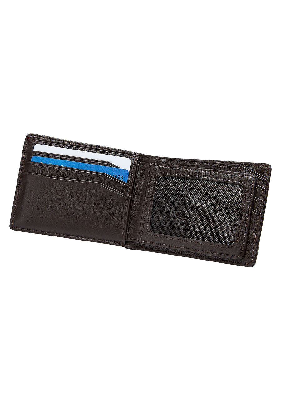Portefeuille Pass Leather - Marron View 2