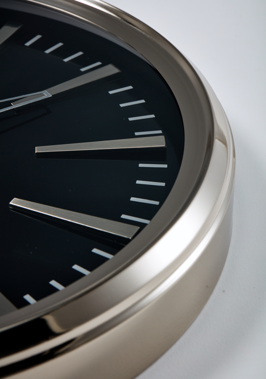Horloge Murale Sentry - Noir View 3