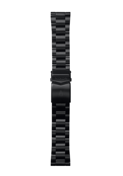 Bracelet en acier inoxydable de 20 mm - Tout noir