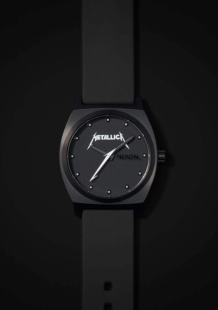 Time Teller - Tout noir / Métallique