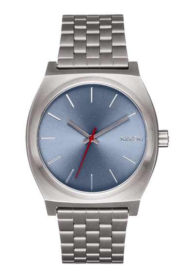 Time Teller - Light Gunmetal / Dusty Blue