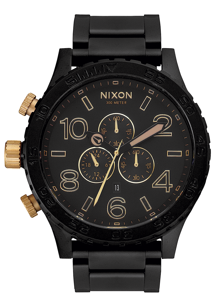 51-30 Chrono - Noir mat / Or View 1