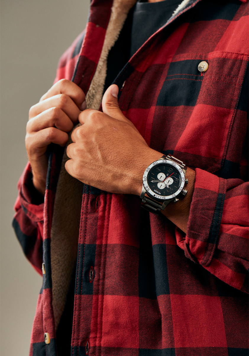 51-30 Chrono - Noir / Blanc / Gris anthracite