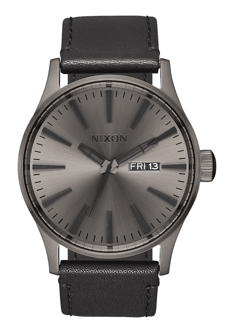 Sentry Cuir - Gris anthracite / Noir