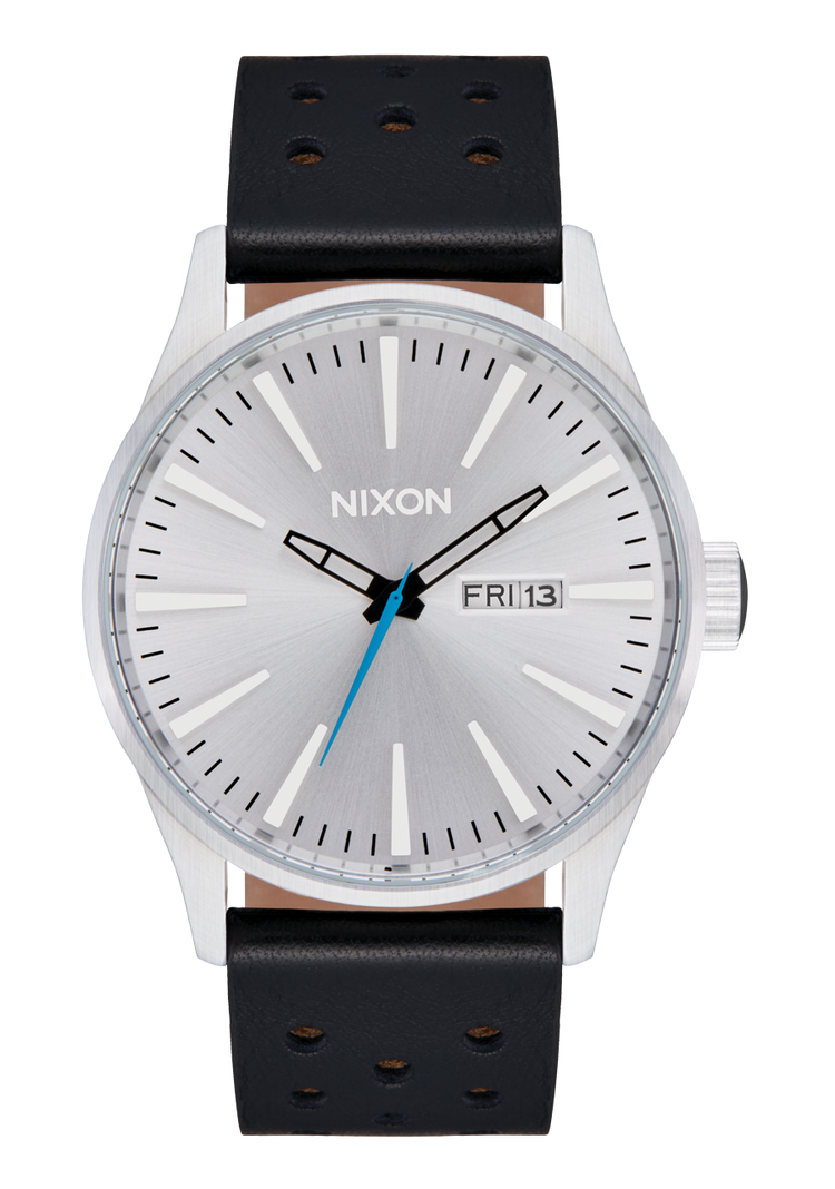 Sentry Cuir - Chrome / Argent Rayon de soleil / Noir