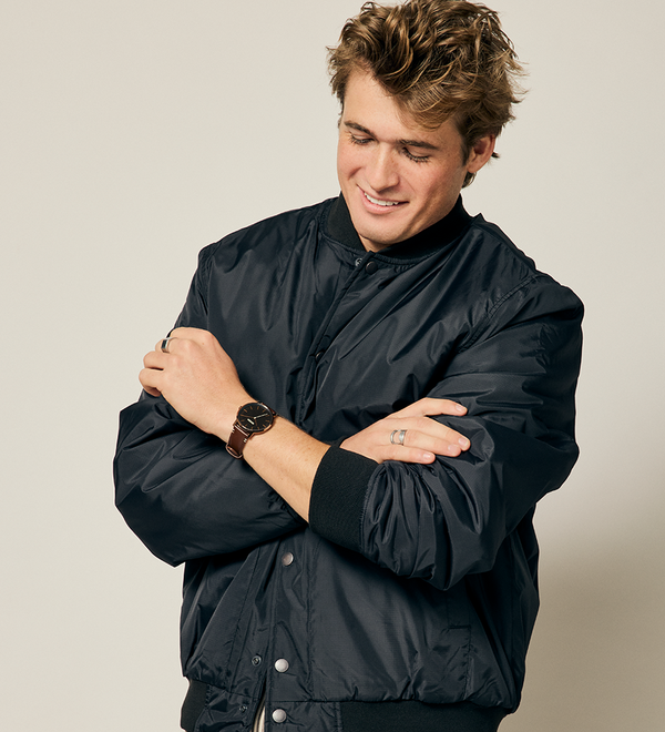 Porter Cuir - Chocolat / Torréfaction foncée / Brun