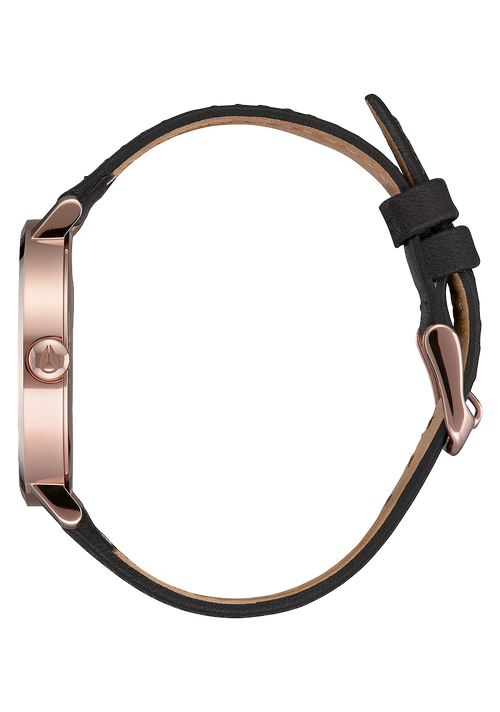 Arrow Leather - Rose Gold / White / Black