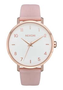 Arrow Leather - Rose Gold / Light Pink View 1