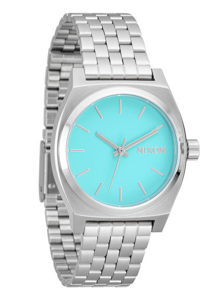 Medium Time Teller - Silver / Turquoise View 2