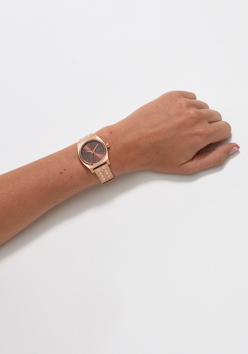 Medium Time Teller - All Rose Gold / Brown