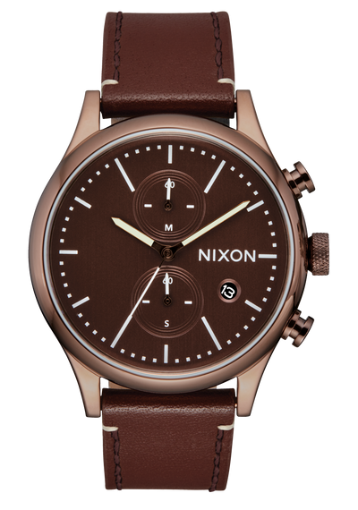 Station Chrono Leather - Chocolate / Cappuccino / Brown