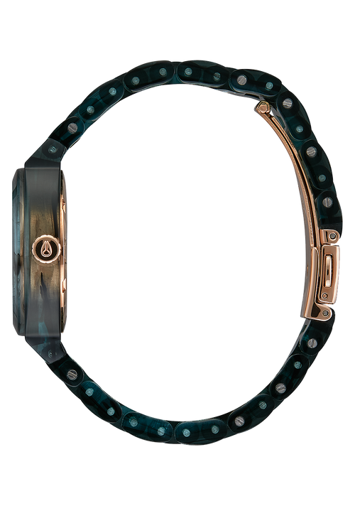 Medium Time Teller Acetate - Turquoise