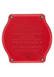 Time Teller P Corp - Matte Red / White View 4
