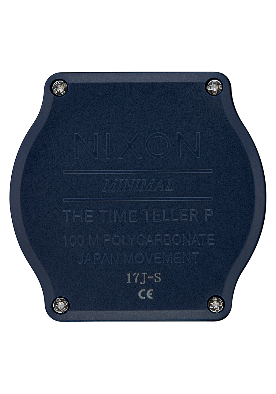 Time Teller P Corp - Bleu marine mat / Blanc View 4