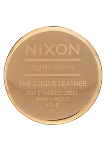 Clique Leather - Doré uni / noir View 4