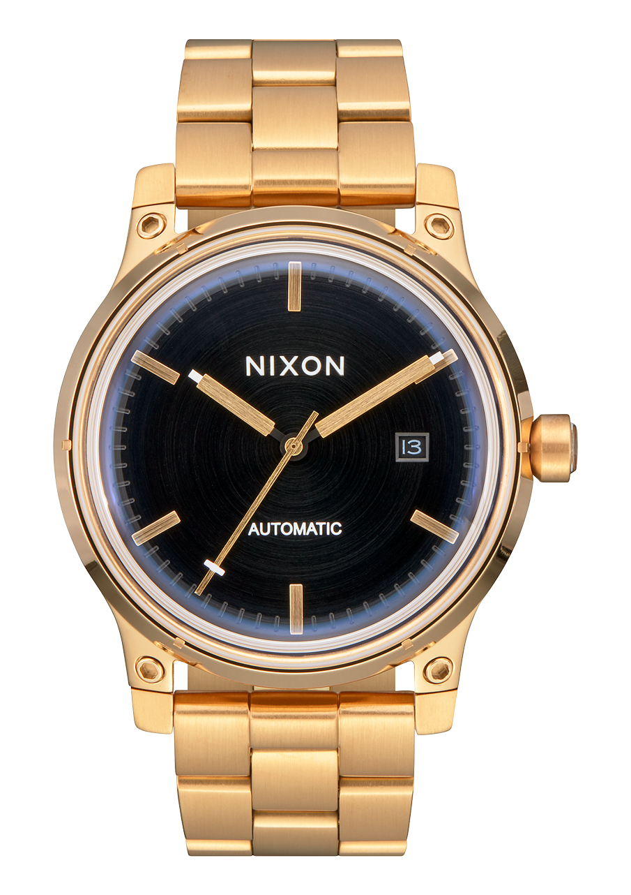 Montre Femme Nixon Chameleon - Cuir Rose Or - 39 Mm - Quartz - Neuve Avec étiquettes - Modèle A992-2359