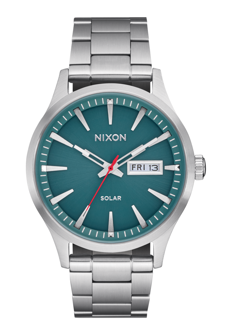 Sentry Solaire Acier Inoxydable - Argent / Jaspe