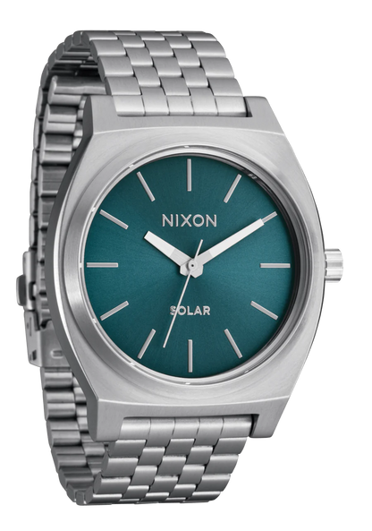 Silver Nixon Time Teller Solar View 2