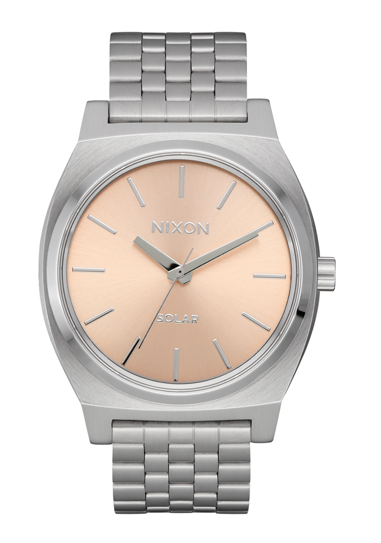 Time Teller Solaire - Argenté / Saumon