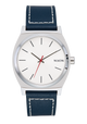 Time Teller Leather - Silver / Cloud / Indigo