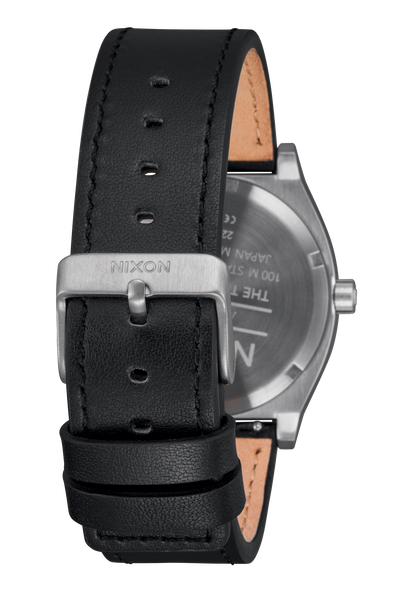 Time Teller Leather - Argent / noir View 4