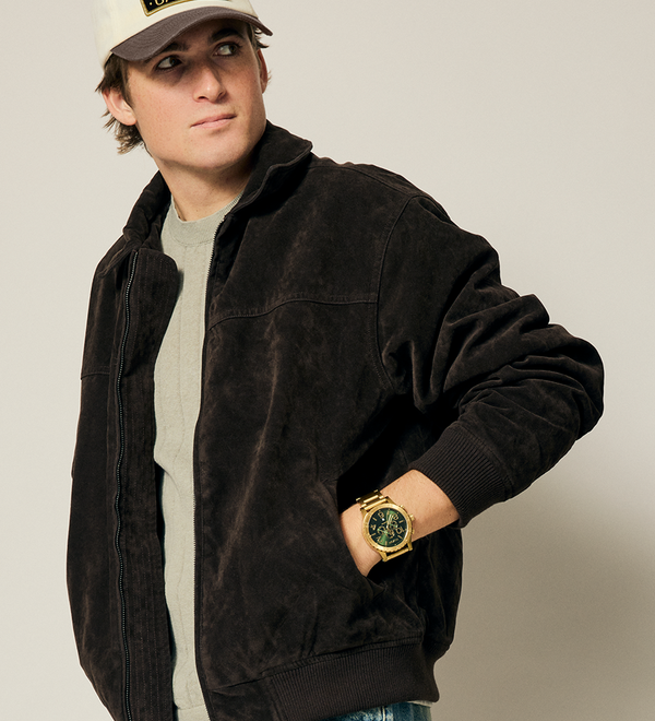 51-30 Chrono - or / vert rayon de soleil