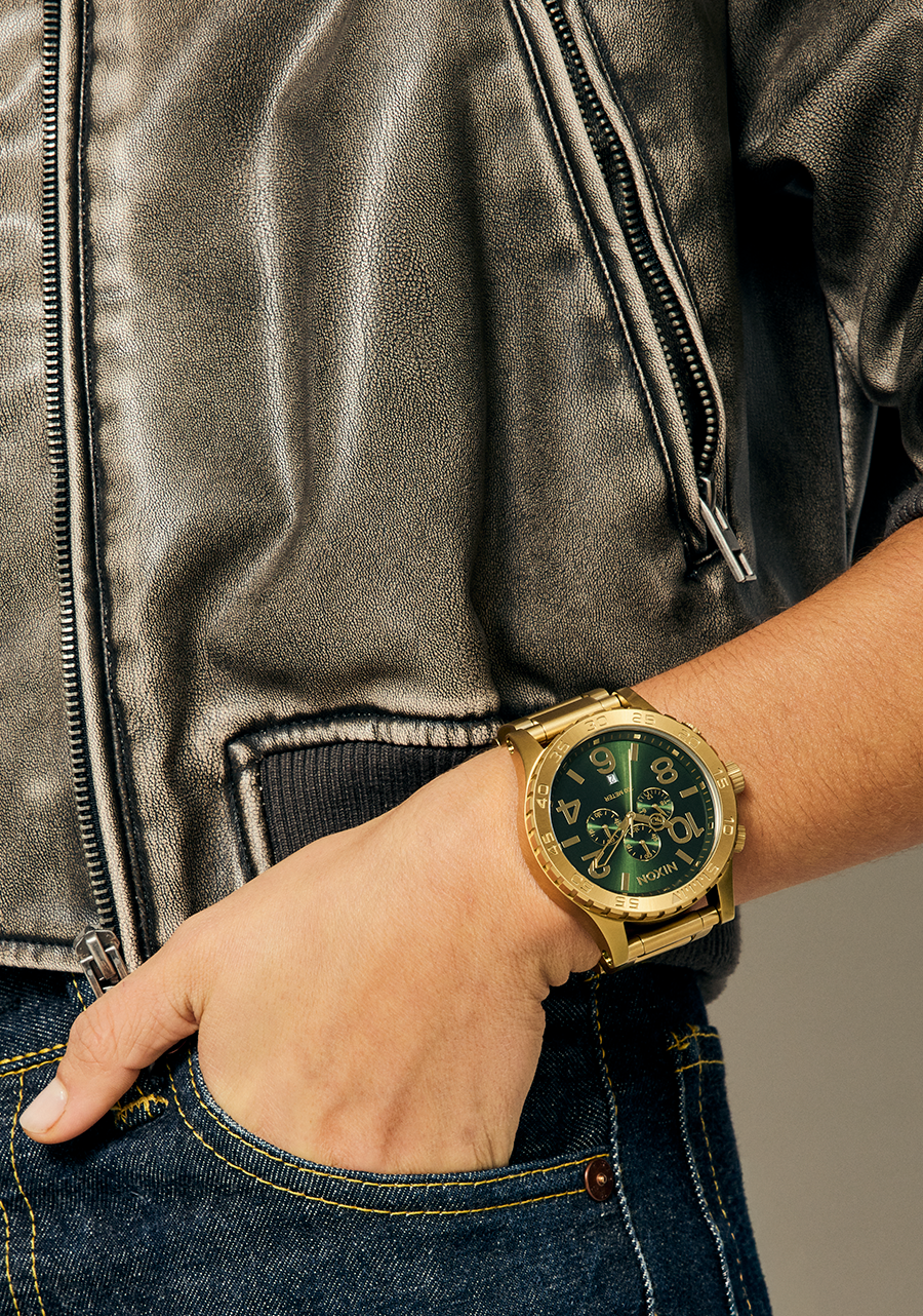 51-30 Chrono - or / vert rayon de soleil View 10