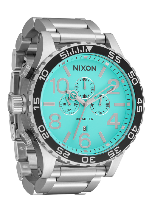 51-30 Chrono - Silver / Turquoise