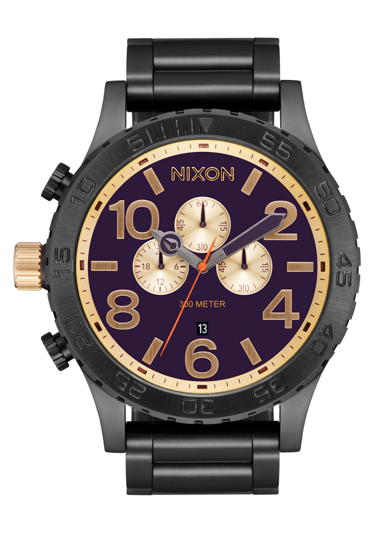 51-30 Chrono - Gris anthracite / Mûre / Or