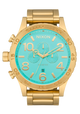 51-30 Chrono - Gold / Turquoise / Gold